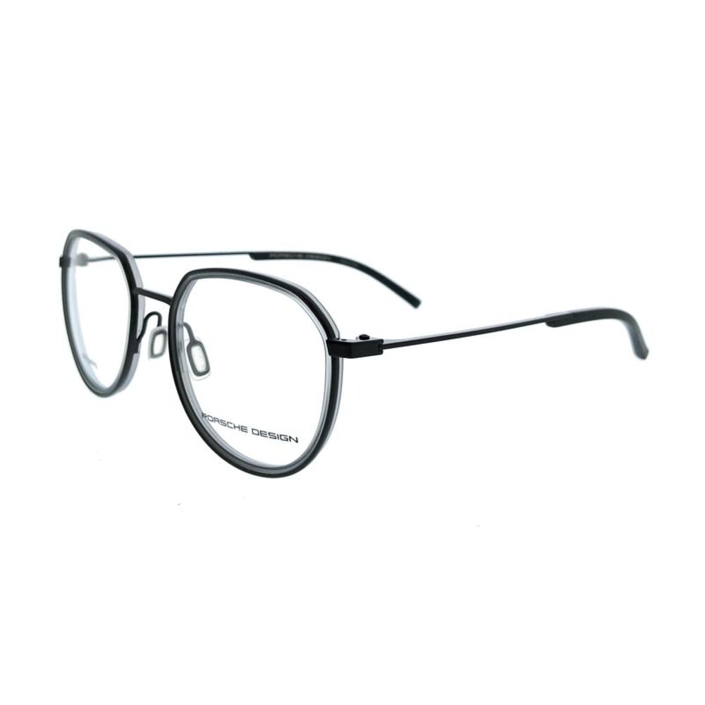 Porsche Design P8740 53A000 Black Square Unisex Sunglasses